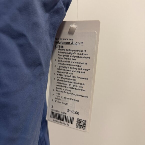 NWT Lululemon - Align Dress - Picture 5 of 5